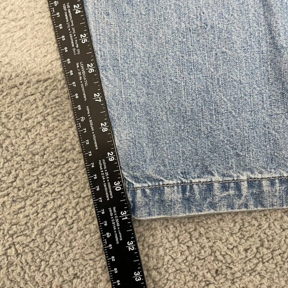 Signature by Levi Strauss Carpenter Jeans Men 40x32 Blue Light was Utility Denim - Picture 10 of 11